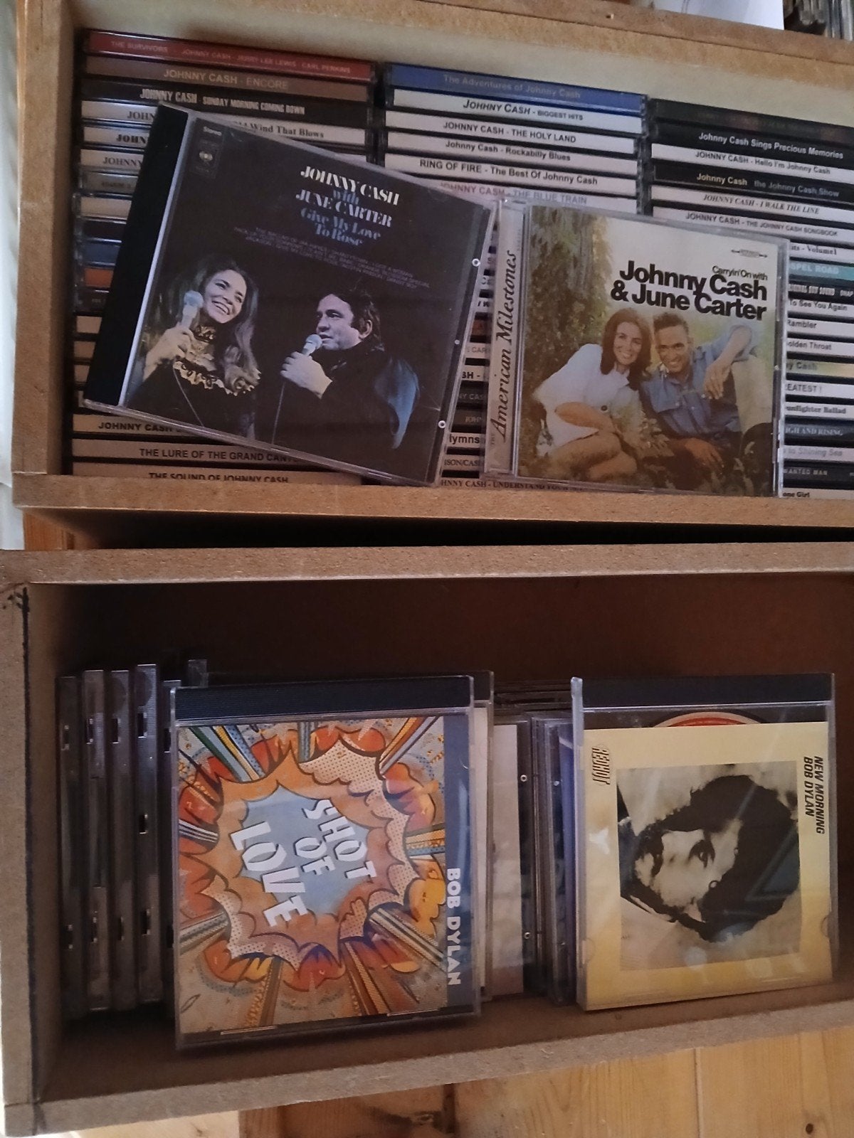 Johnny Cash en Bob Dylan, Cd's en Dvd's, Ophalen of Verzenden, Gebruikt