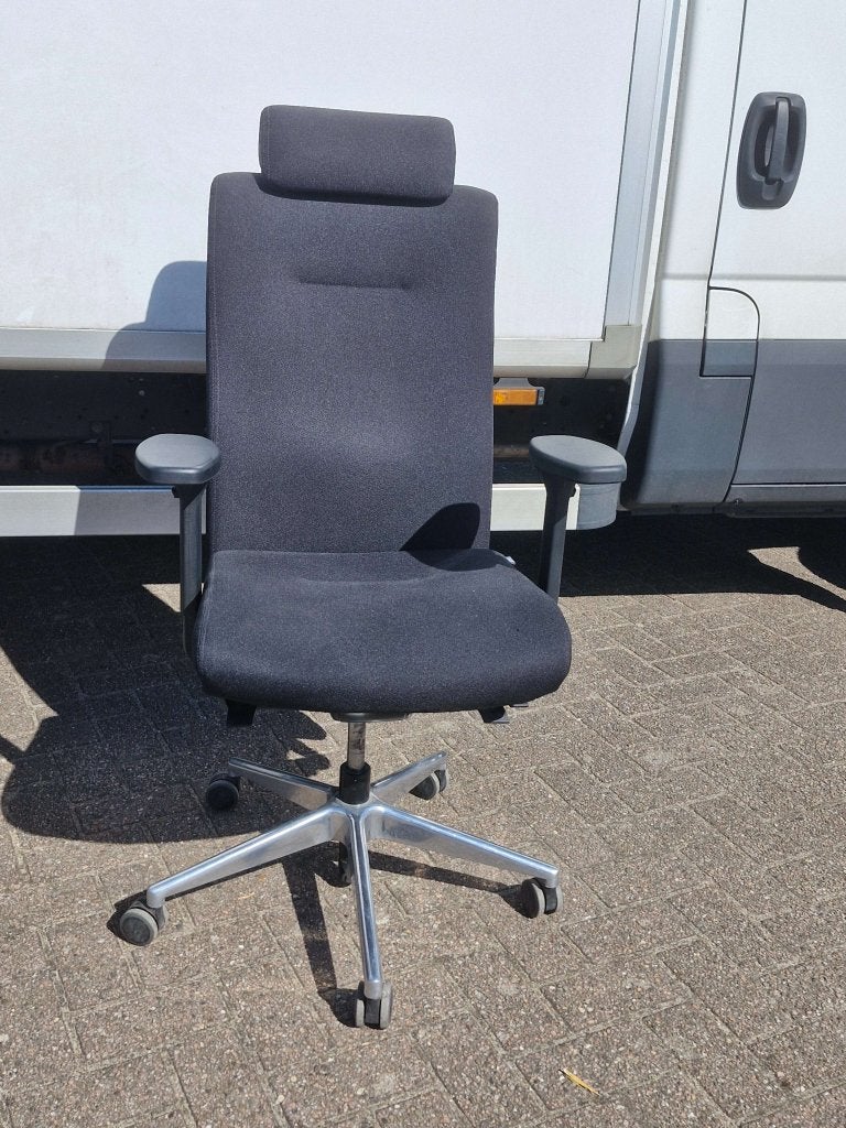 Rovo XP 4030 bureaustoelen extra hoge rugleuning + hoofdsteu, Hinmanweg 3 BE35 7575 BE Oldenzaal, Zwart, Info@rovobenelux.eu, Ophalen of Verzenden