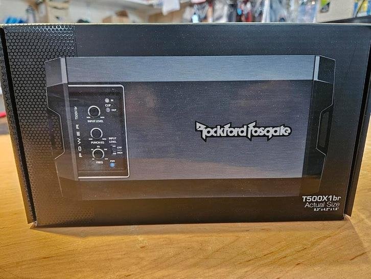 Rockford T500X1br monoblok mini, Niet ingevuld, Niet ingevuld, Nieuw, Ophalen of Verzenden