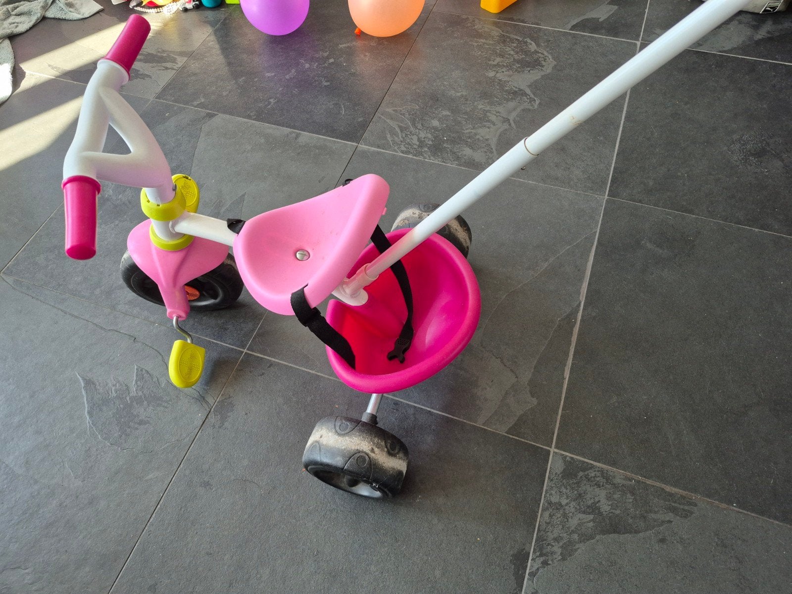 Kind roze fiets peuter, Ophalen, Gebruikt