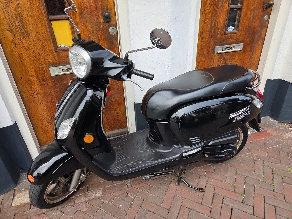 Sym Fiddle 3 bromscooter bij Scooterforyou< Zwolle €1250, Ophalen, Gebruikt, Maximaal 45 km/u, Benzine