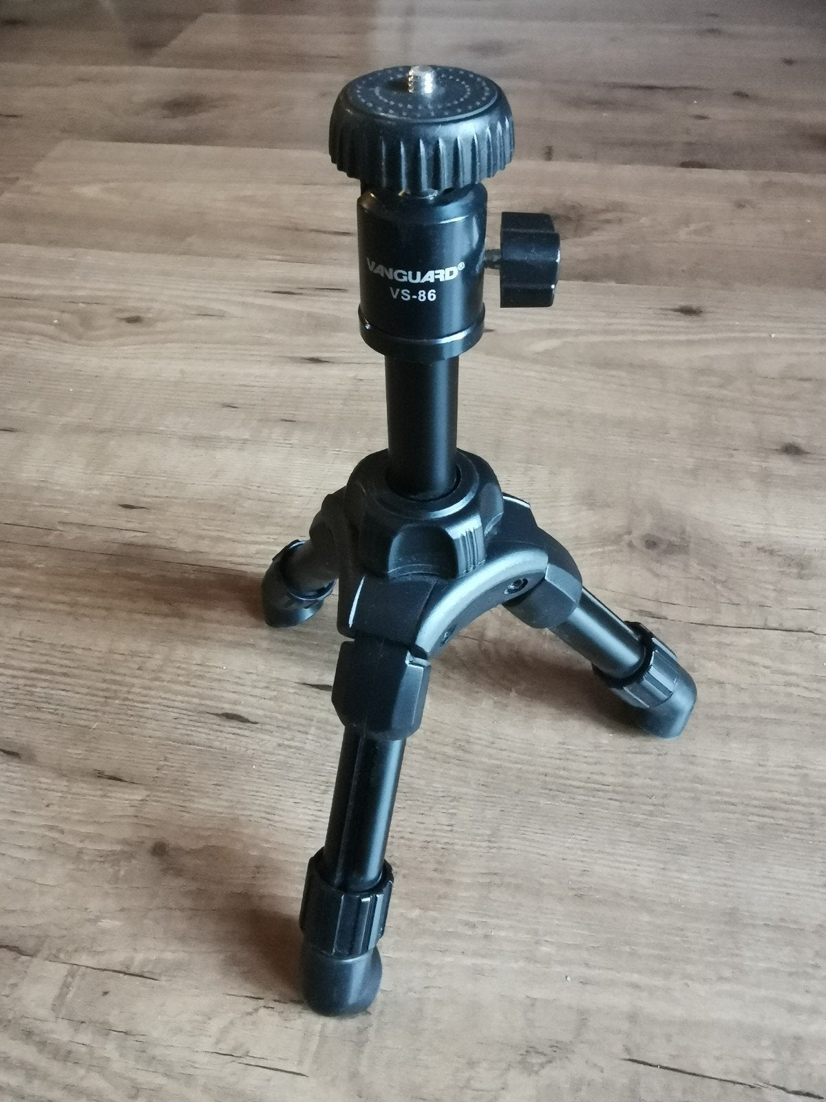 Statief Vanguard VS-86 compact en lichtgewicht, 125 cm of minder, Zo goed als nieuw, Vanguard, Inklapbaar