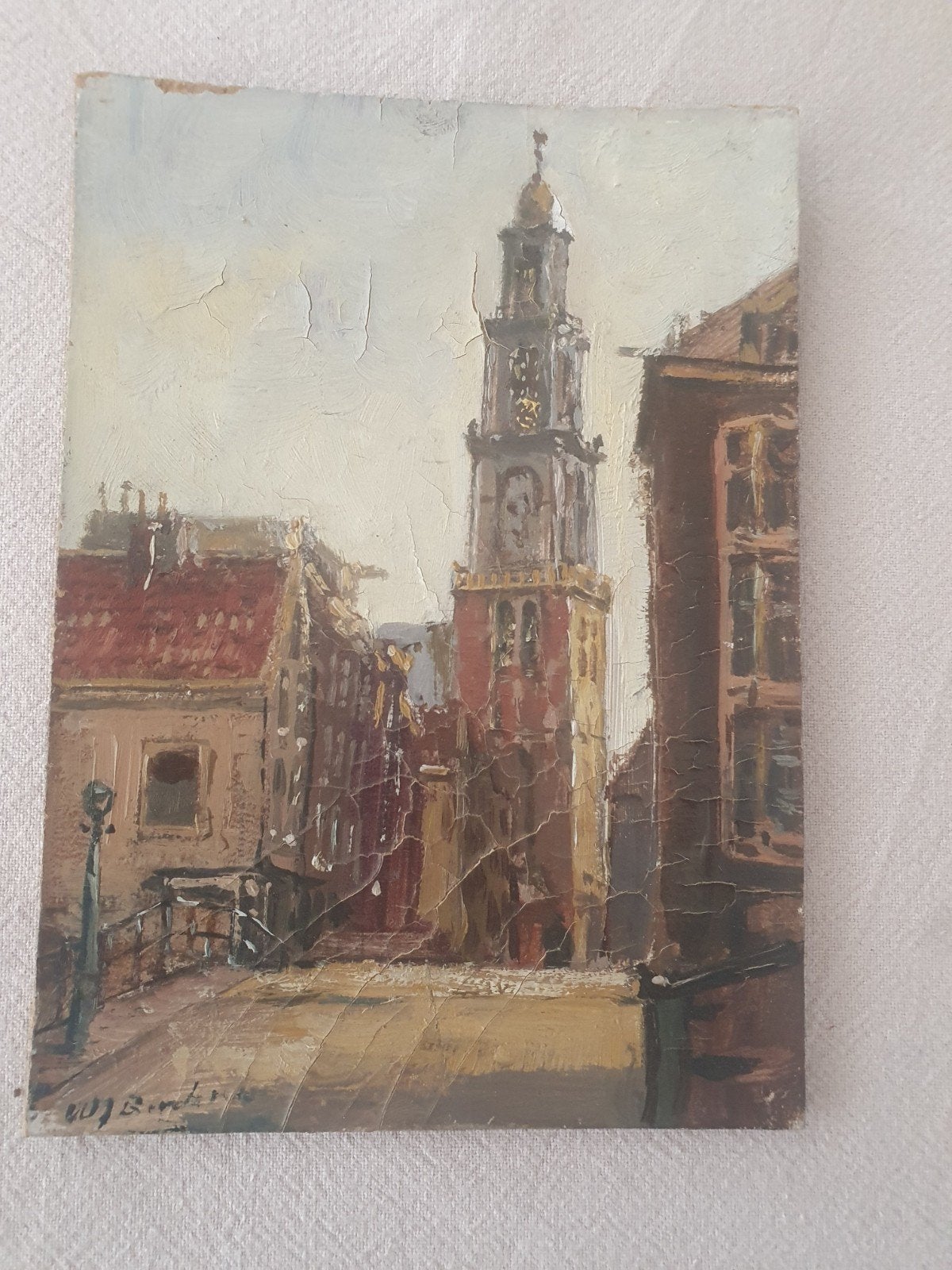 Willem Johannes Burksen 1857-1935 Westerkerk Amsterdam, Ophalen
