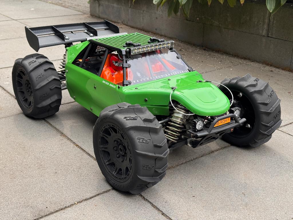Losi DBXLe 2.0 Aluminium upgrades, Hobby en Vrije tijd, Modelbouw | Radiografisch | Auto's, Gebruikt, Auto offroad, Elektro, Overige schalen