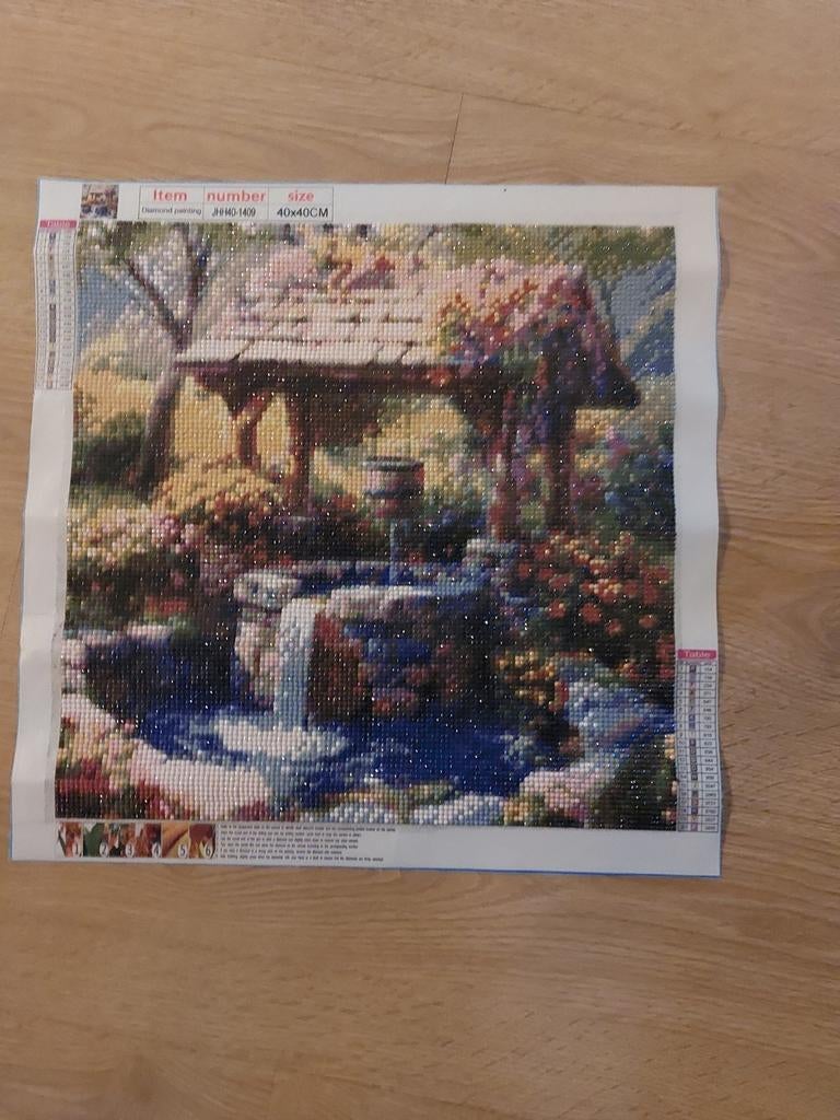 Diamond painting waterput, Ophalen of Verzenden, Nieuw, Knutselwerk