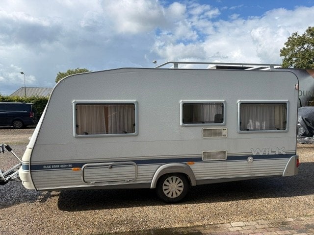 Wilk Blue Star 460 HTD caravan, Vast bed, Rondzit, 750 - 1000 kg, Particulier