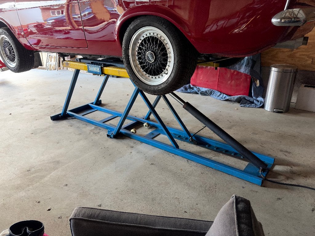 Professionele poetsbrug 2500kg, 380V 16A, Auto diversen, Ophalen, Gebruikt