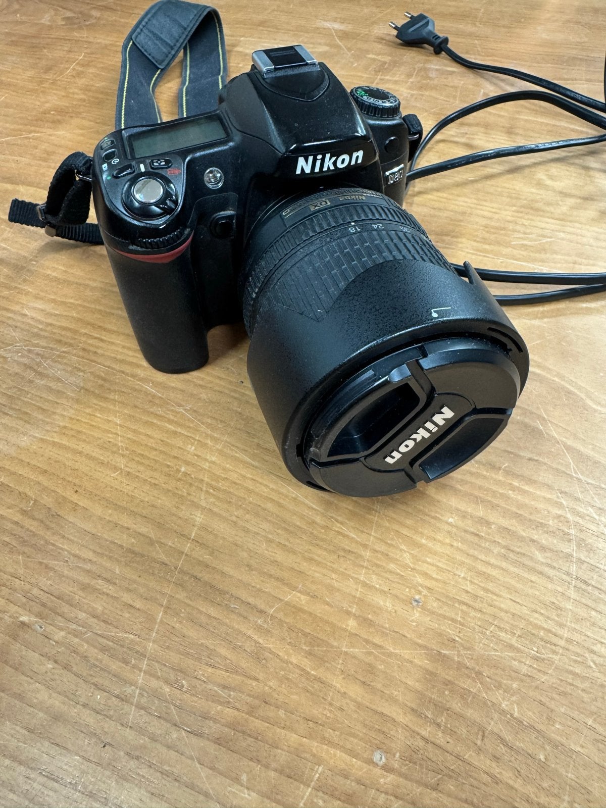 Nikon D80 Spiegelreflexcamera met AF-S DX 18-105mm lens, Gebruikt, Spiegelreflex, Beeldstabilisatie, Ophalen of Verzenden