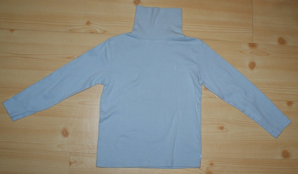 Okaïdi li-blauwe coltrui maat 128 met borduur. Maat is eruit, Kinderen en Baby's, Kinderkleding | Maat 128, Gebruikt, Trui of Vest