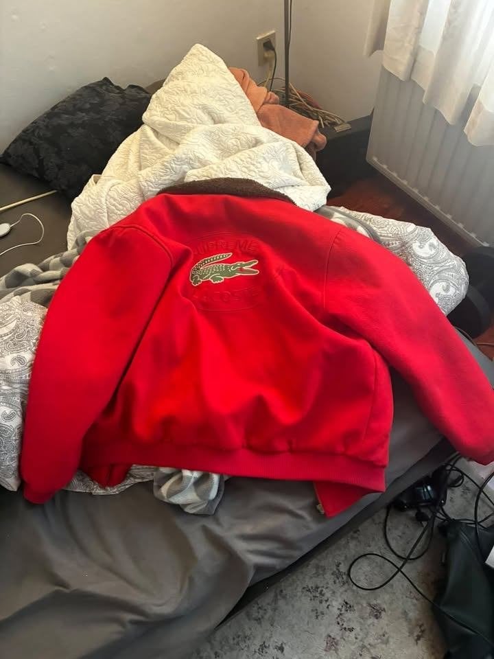 Lacoste Jas, Maat 48/50 (M), Lacoste, Ophalen of Verzenden, Zo goed als nieuw