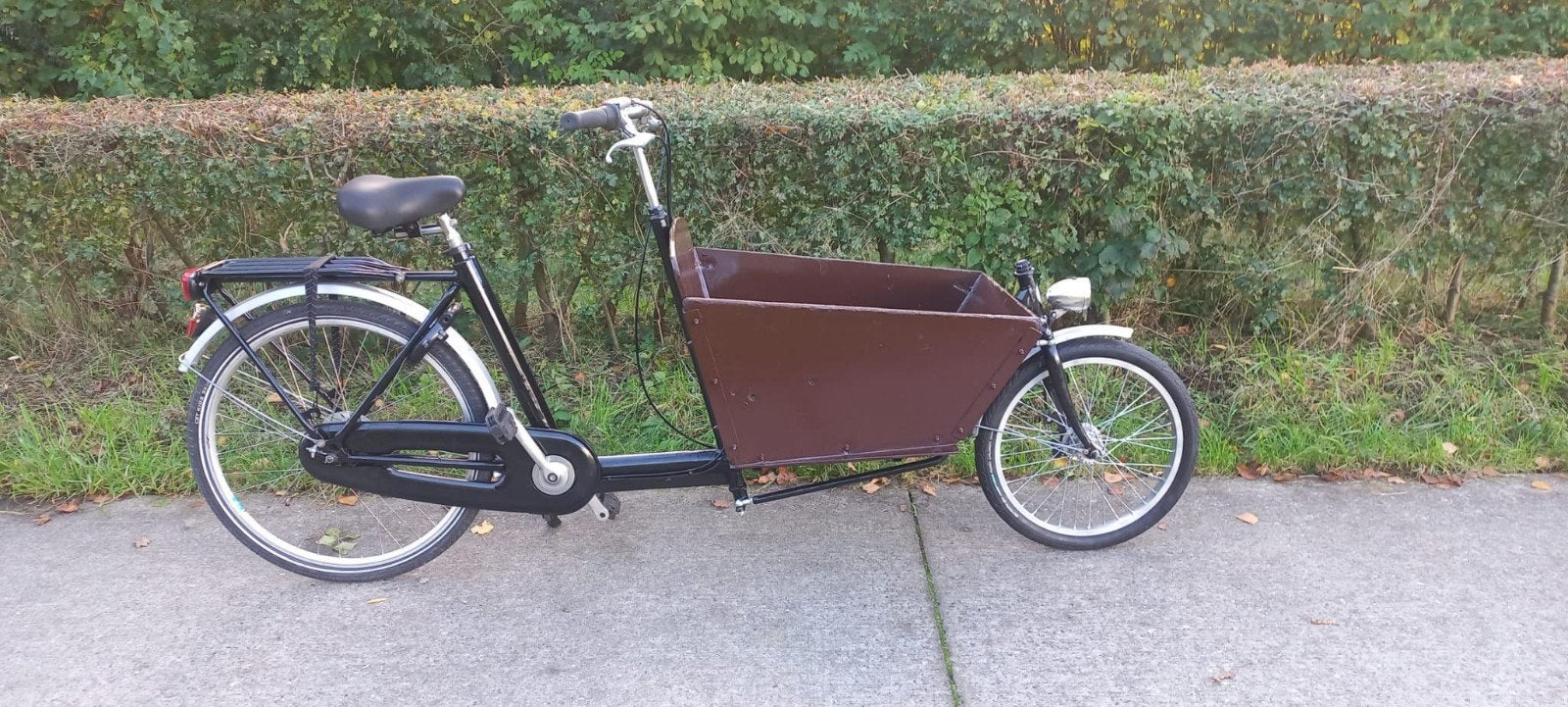 bakfiets, in zeer goede staat., Fietsen en Brommers, Zo goed als nieuw, 2 kinderen, Trommelrem, Ophalen