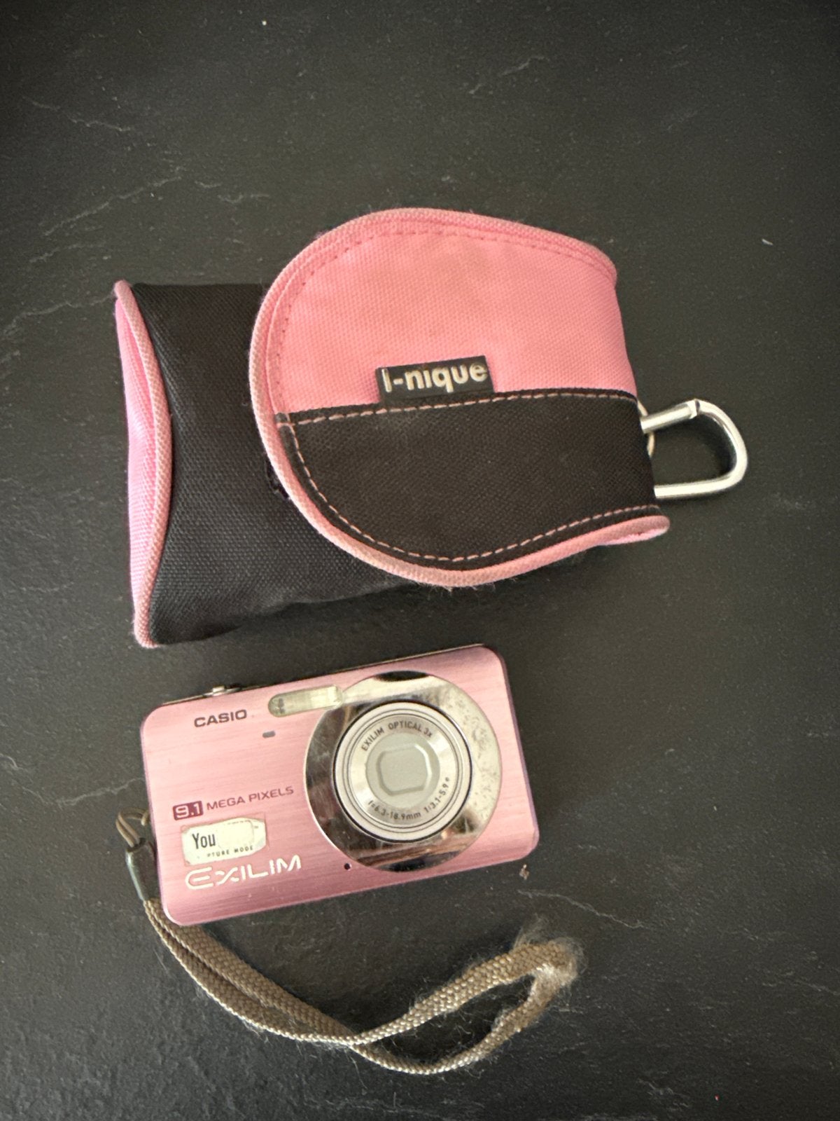 Casio Exilim 9.1 MP compactcamera roze met tasje, Audio, Tv en Foto, Fotocamera's Digitaal, Ingebouwde flitser, Casio, Gebruikt