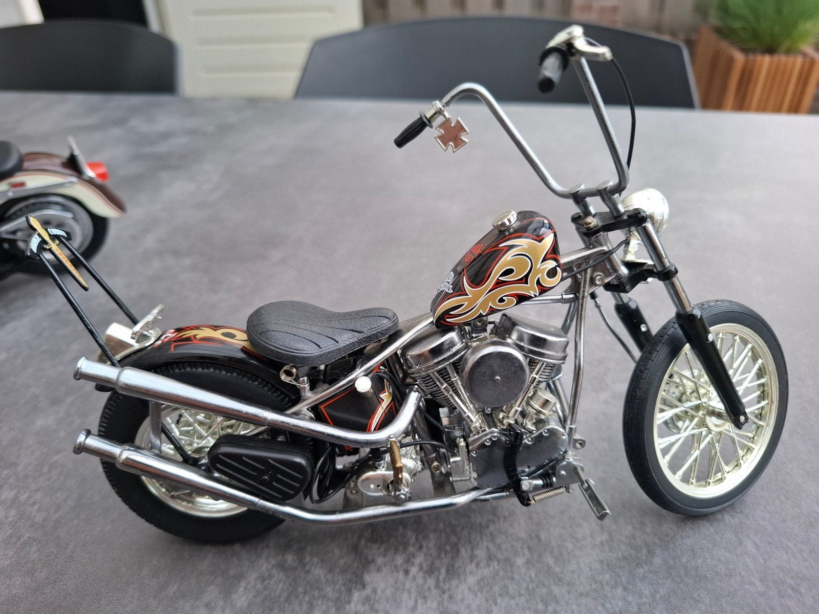 Orange County Chopper Cody's bike 1:10, Ophalen, Gebruikt, 1:9 t/m 1:12, Motor