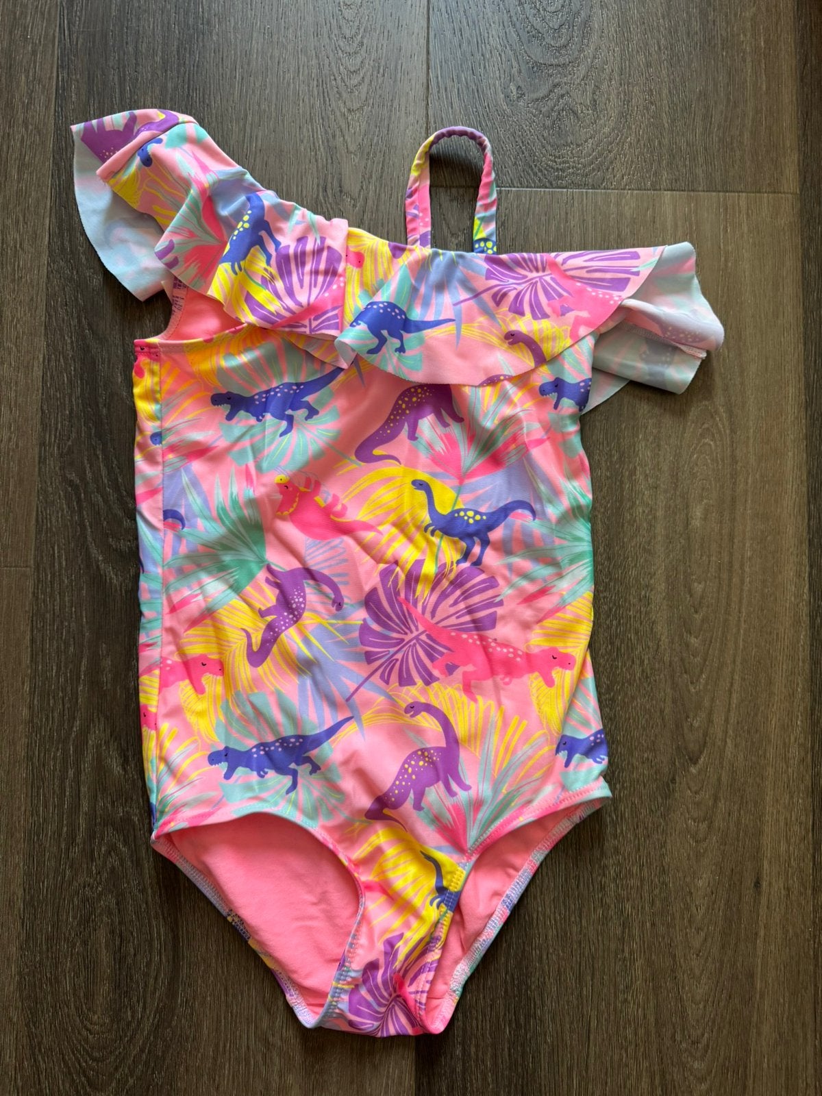 Zwempak 122-128, Kinderen en Baby's, Kinderkleding | Kinder-zwemkleding, Gebruikt, Meisje, Badpak, Ophalen of Verzenden