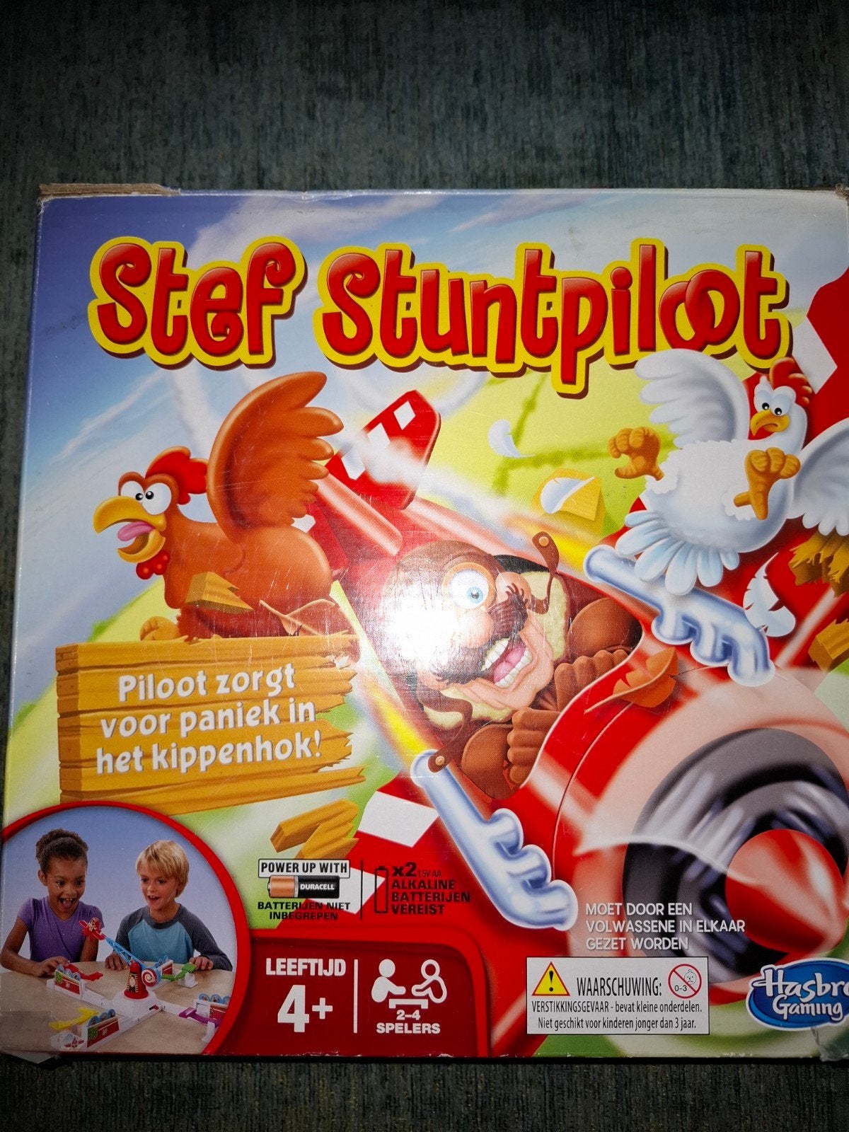 stef stuntpiloot, Een of twee spelers, Ophalen of Verzenden, Zo goed als nieuw, Hasbro