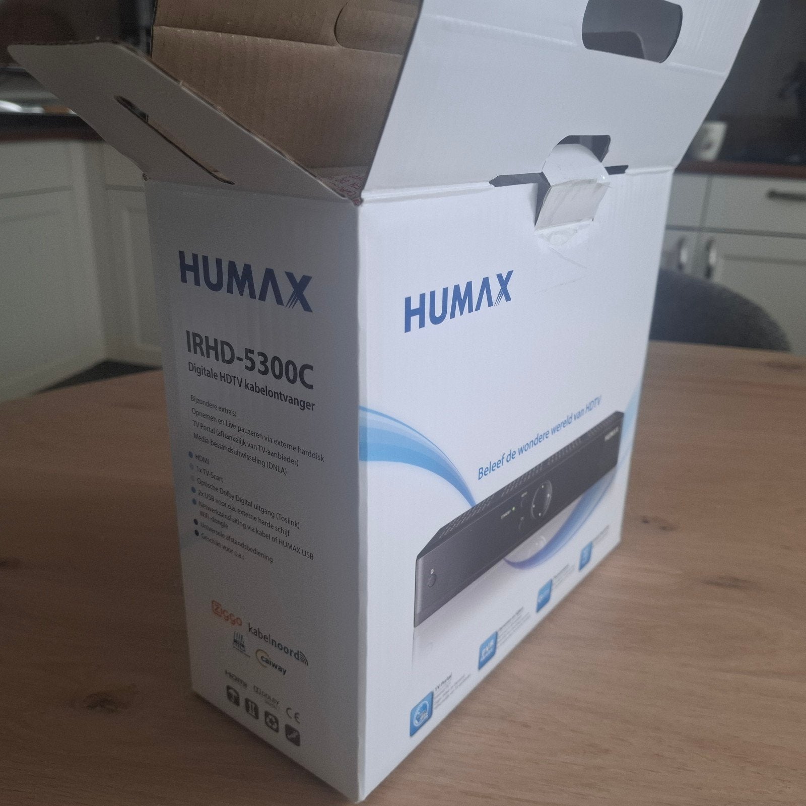 Humax IRHD-5300C Digitale HDTV kabelontvanger, Audio, Tv en Foto, Ophalen, Nieuw, Decoder