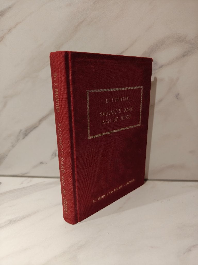 Ds. J. Fruytier: Salomo's raad aan de jeugd, Ophalen of Verzenden, Gelezen, Christendom | Protestants