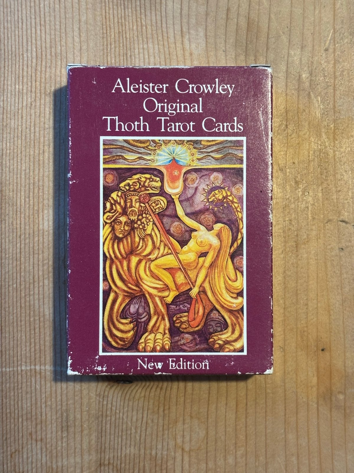 Aleister Crowley Original Thoth Tarot Cards - special, Ophalen of Verzenden, Zo goed als nieuw, Tarot of Kaarten leggen, Overige typen