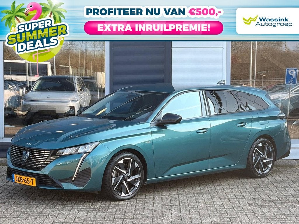 Peugeot 308 Sw 1.6 HYbrid 180pk e-EAT8 Allure Pack Business, Auto's, Peugeot, Stof, Gebruikt, 150 pk, Plug-in hybride