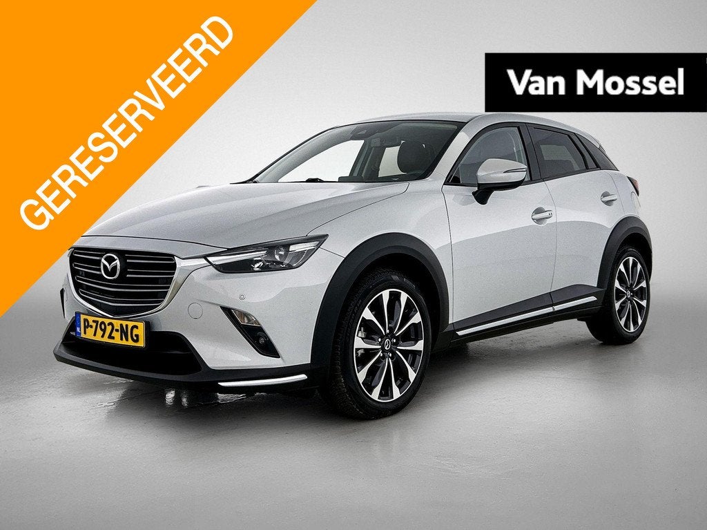 Mazda CX-3 2.0 SkyActiv-G 121 Luxury | Automaat | Trekhaak |, Auto's, Mazda, Bedrijf, Te koop, CX-3, ABS, Achteruitrijcamera, Airbags