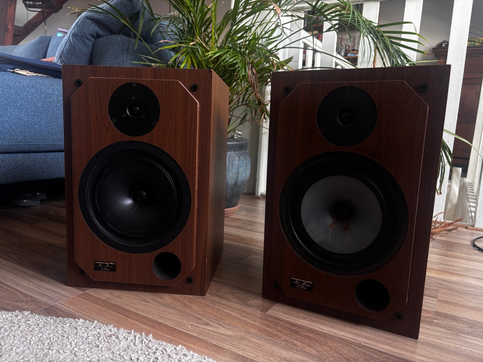 Marantz LD-50 luidsprekers, Gebruikt, Basreflex, Minder dan 60 watt, Boekenplank luidspreker