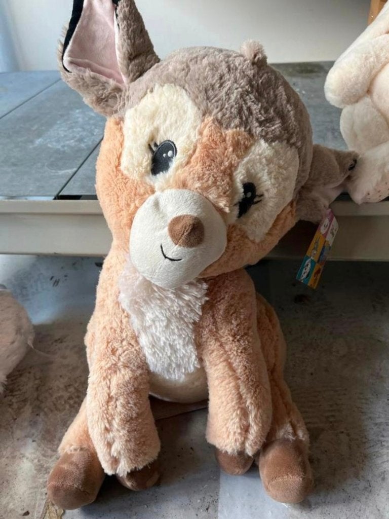 Disney Bambi knuffel, Ophalen of Verzenden, Zo goed als nieuw, Overige typen