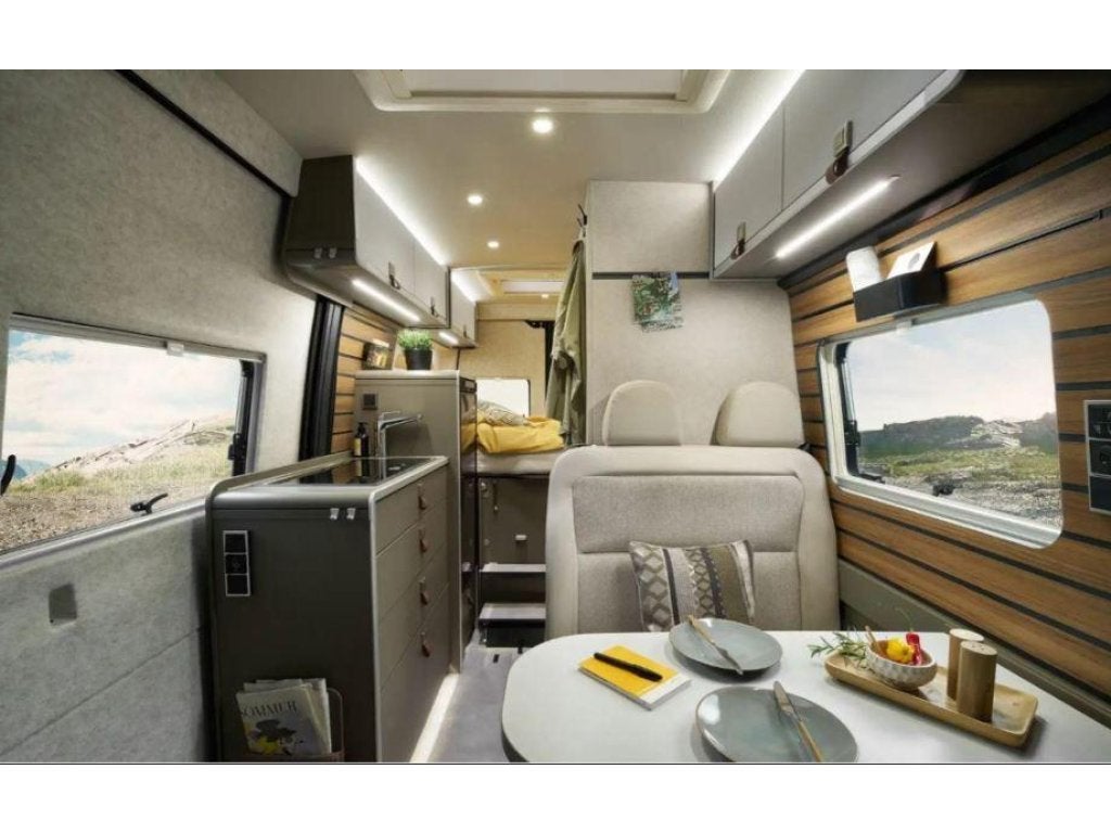 Hymer Grand Canyon S 600 NIEUW 4 PERSOONS+SLAAPDAK-170PK, Caravans en Kamperen, Automaat, Ringverwarming, Verwarmde buitenspiegels