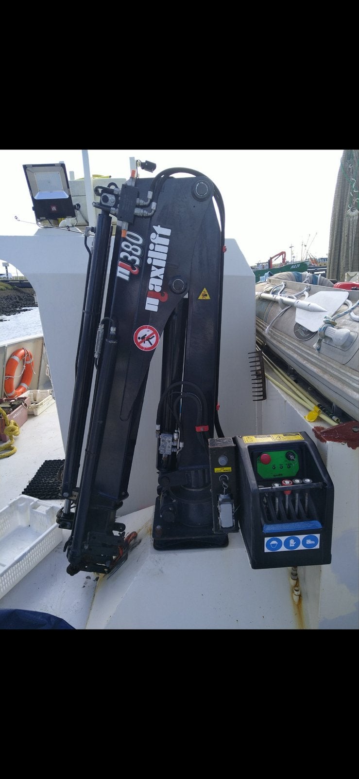 Maxilift Kraan M380 bj 2019, Ophalen, Kraan