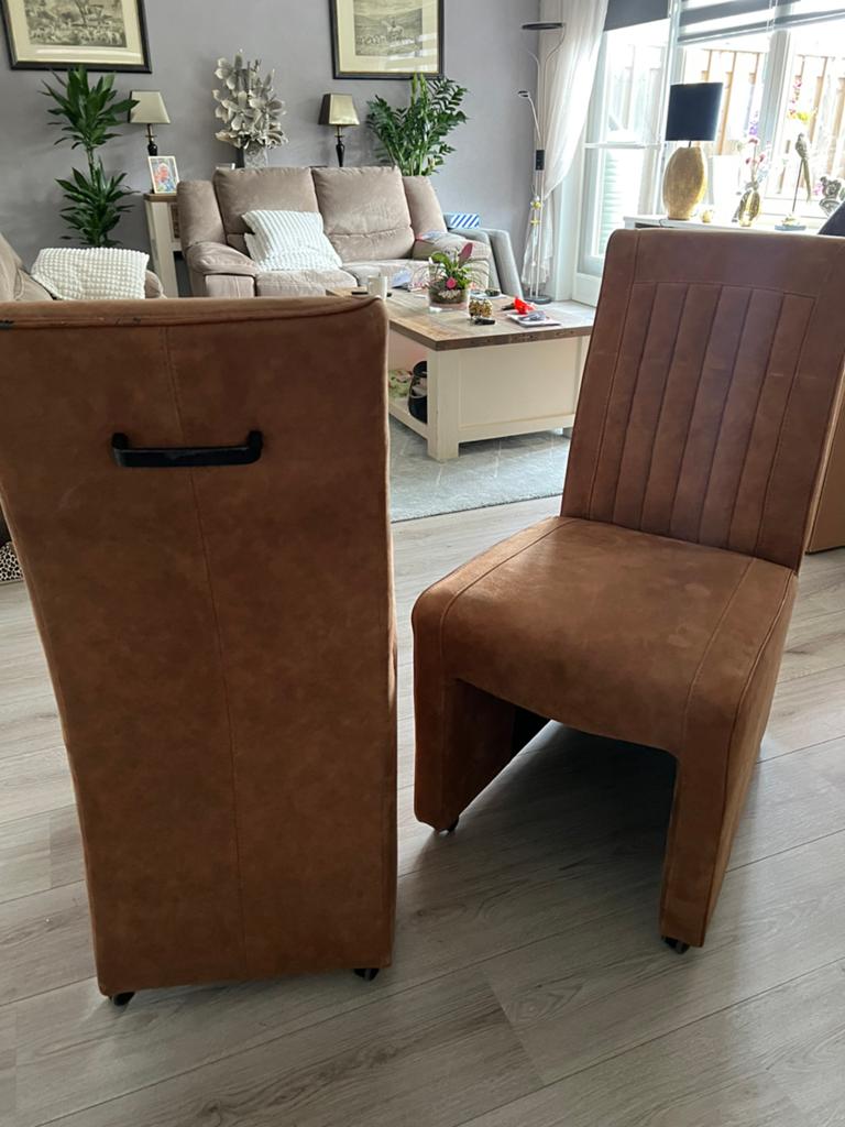 Eetkamerstoelen, Ophalen of Verzenden, Gebruikt, Vier
