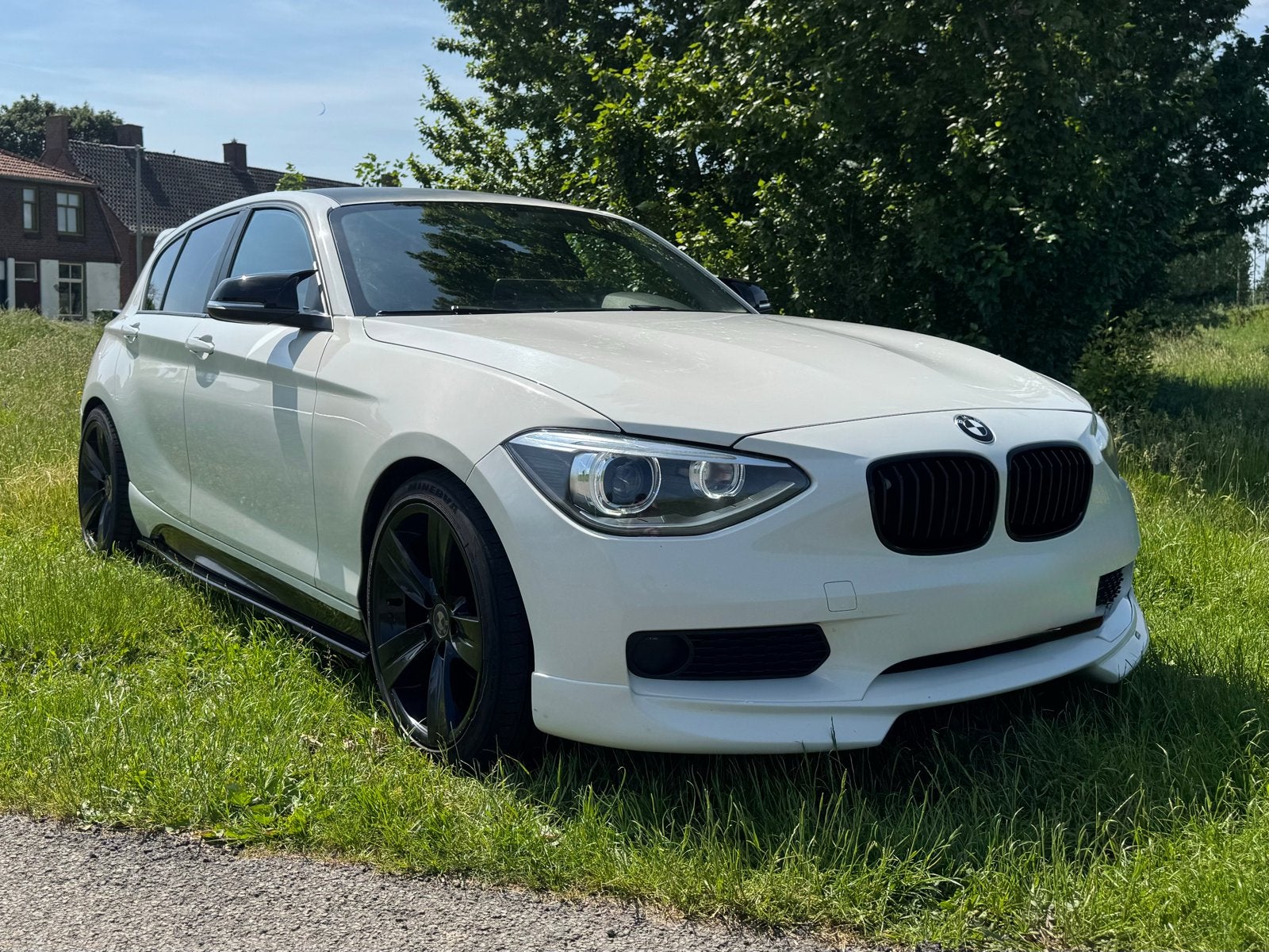 Bmw 1 serie f20 5d 215pk handgeschakeld 2012, Auto's, BMW, 1-Serie, 4 cilinders, Wit, Euro 4