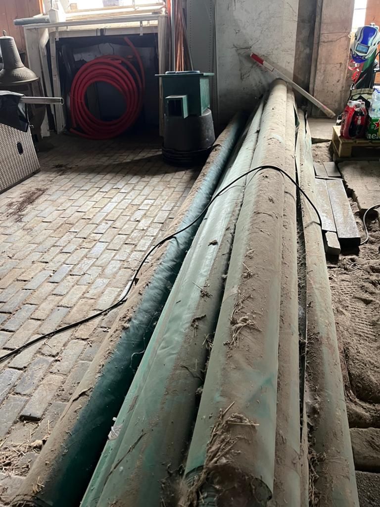 Grote partij gebruikte grondzeilen, Overige materialen, Gebruikt, 6 meter of meer, Overige typen