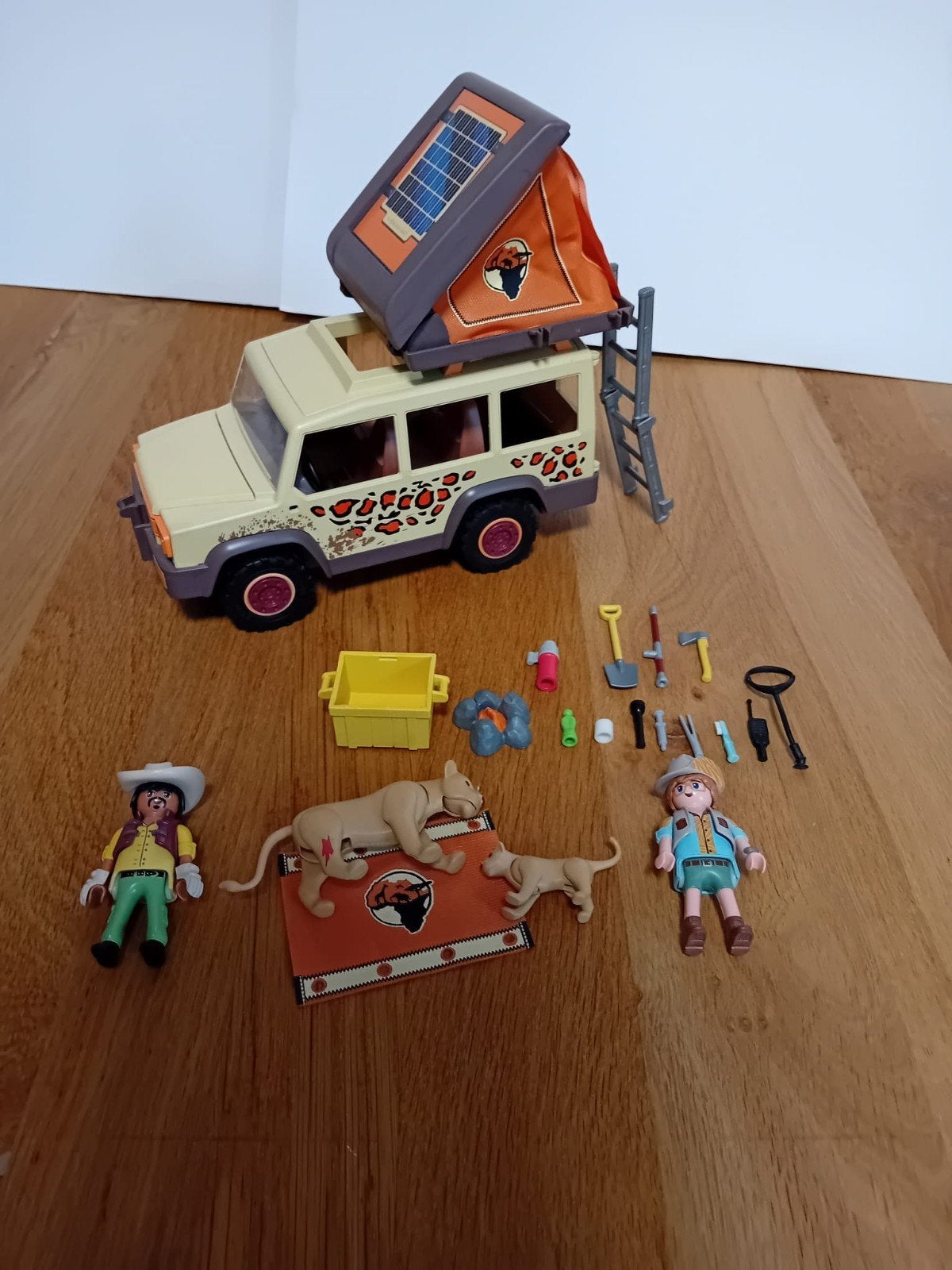 playmobil safari jeep wiltopia., Kinderen en Baby's, Speelgoed | Playmobil, Wild life, Complete set, Voertuig, Ophalen of Verzenden