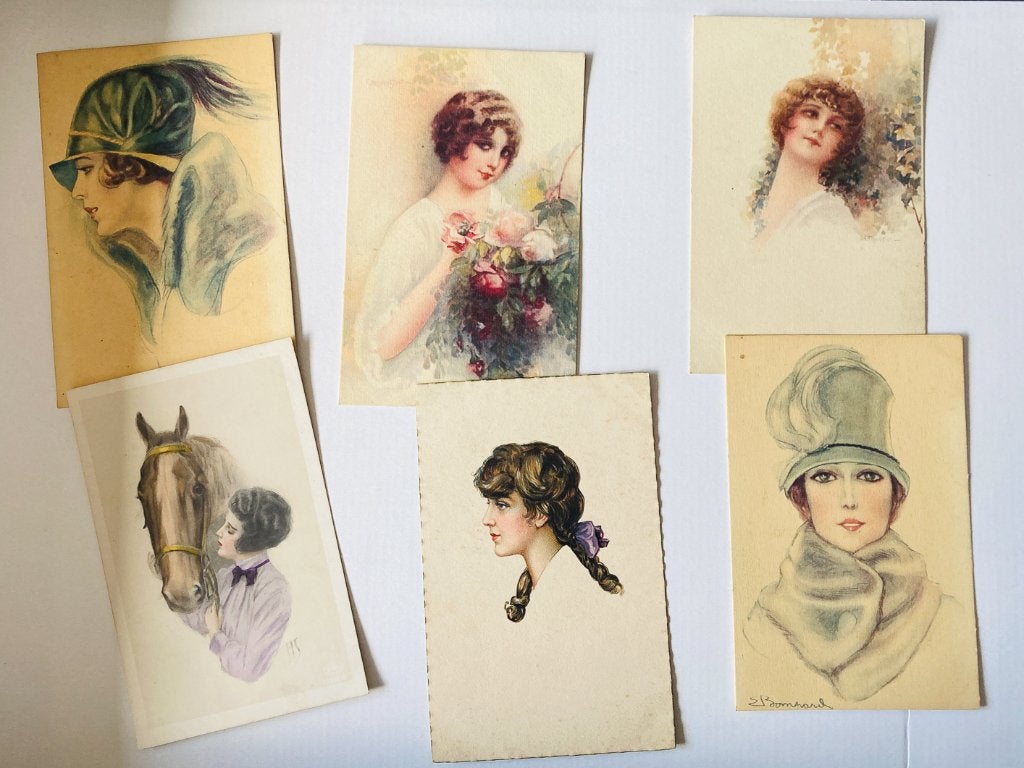 OUDE POSTKAARTEN, Ophalen of Verzenden, 1920 tot 1940, Overige thema's