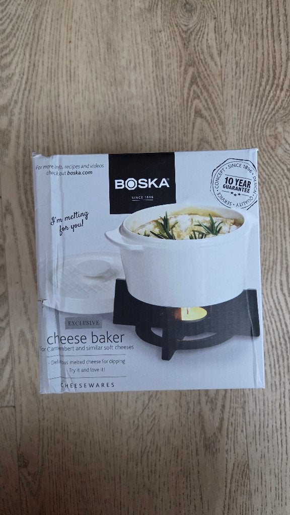 Boska Cheese Maker - 500 ml - Ovenschaaltje met onderstel, Ophalen of Verzenden, Nieuw, Waxinelicht, Fondueset
