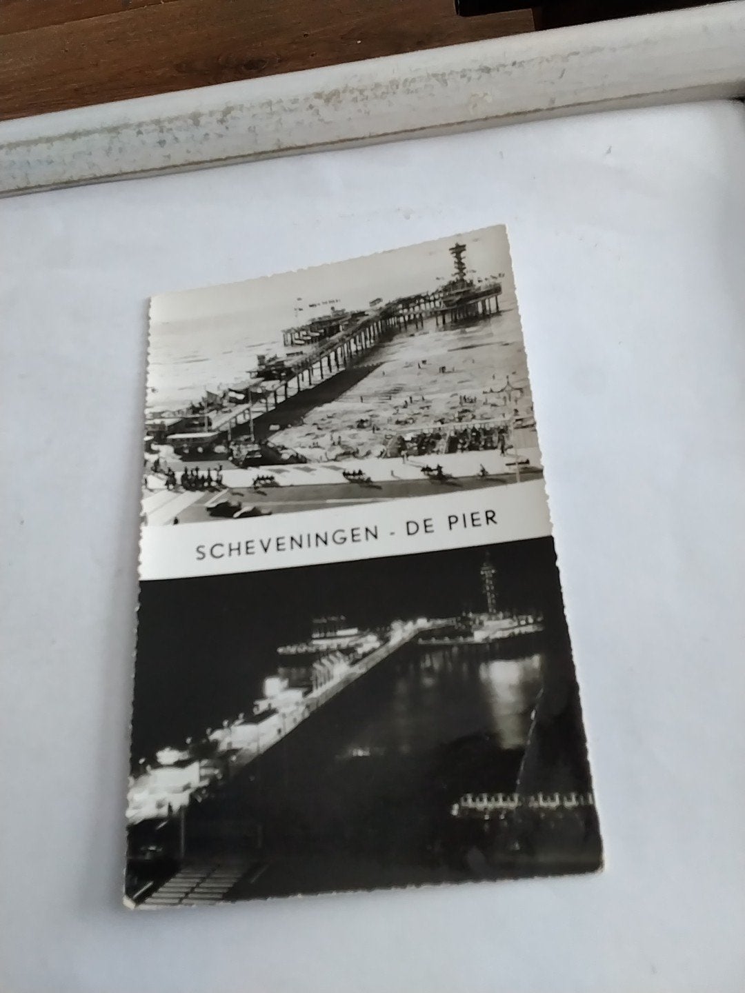 Oude ansichtkaart Scheveningen - De Pier 1964, Ophalen of Verzenden, 1920 tot 1940, Gelopen, Zuid-Holland
