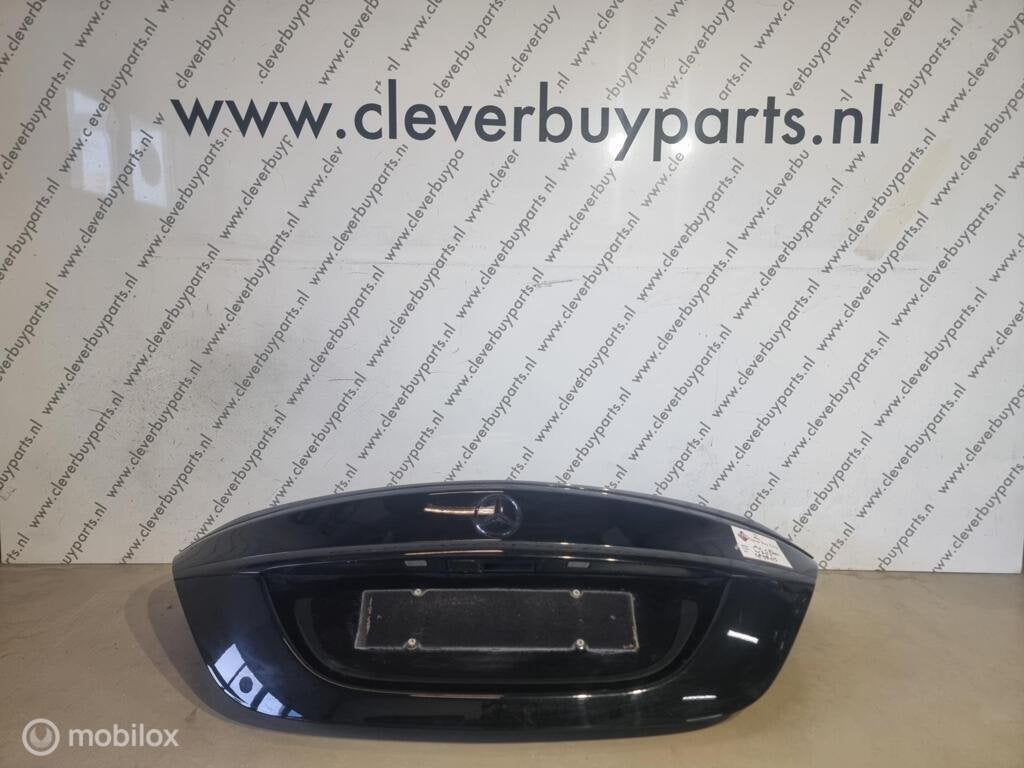 Achterklep origineel zwart Mercedes C-klasse W205 ('14->), Auto-onderdelen, Gebruikt, Achterklep, Mercedes-Benz, Ophalen of Verzenden