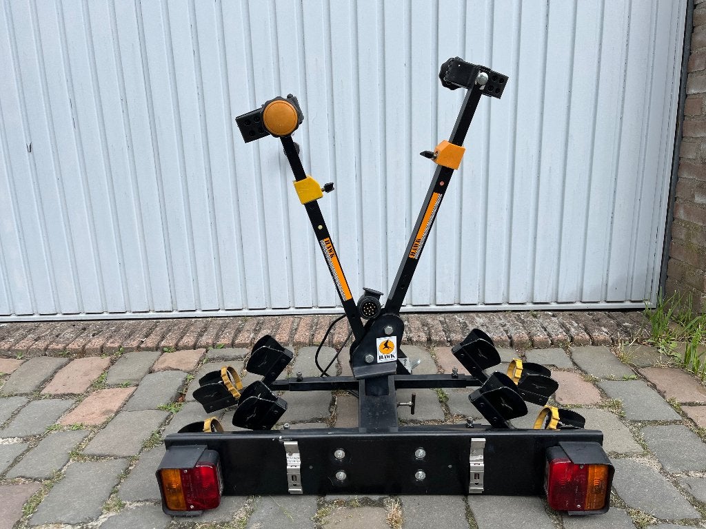 Spinder fietsendrager, Ophalen, Gebruikt, Elektrische fiets, 2 fietsen