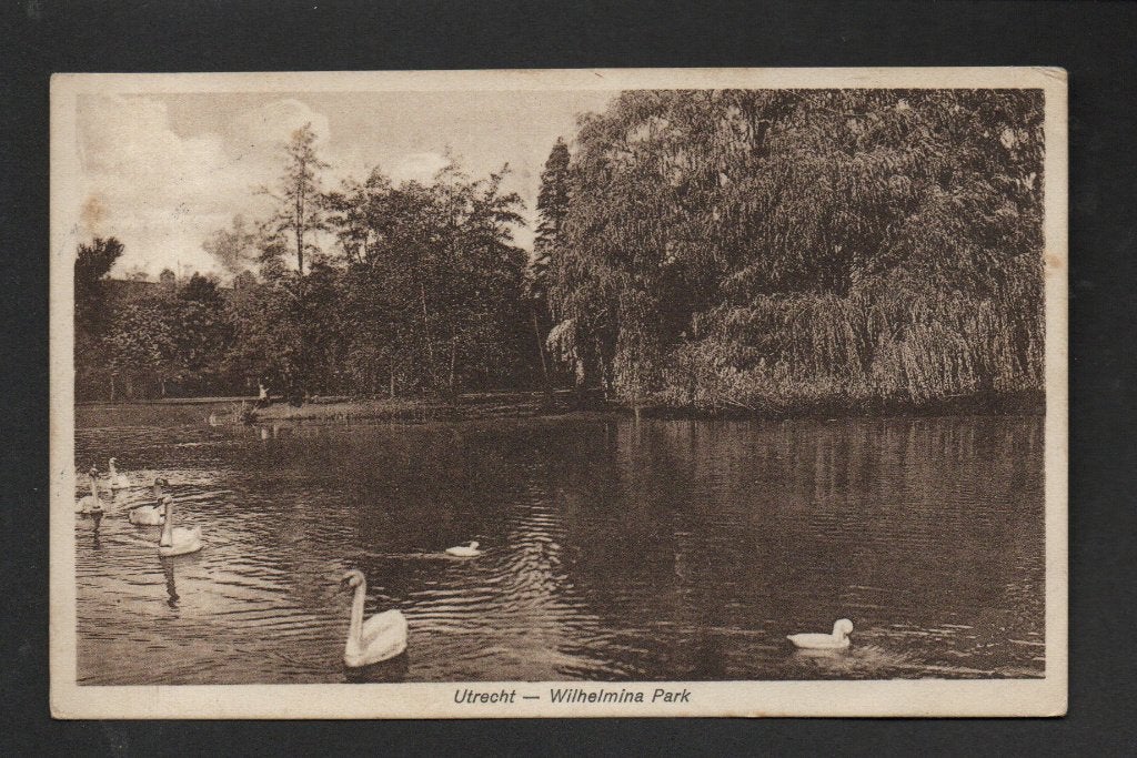 Utrecht. Wilheminapark., Ophalen of Verzenden, Voor 1920, Gelopen, Utrecht