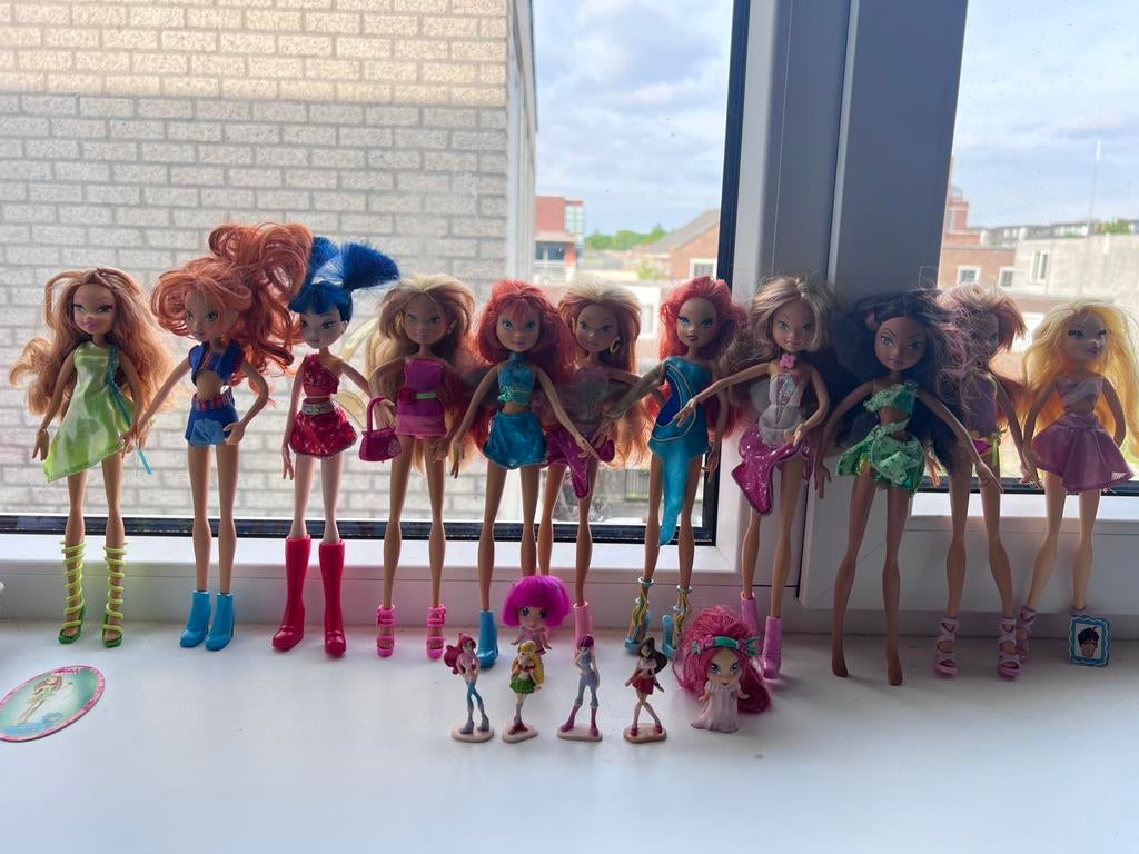 Grote Winx Club poppen collectie / zeldzame items, Ophalen of Verzenden, Zo goed als nieuw, Overige typen