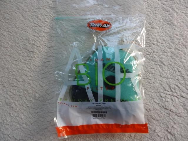 Twin Air pre oiled luchtfilter WR250F YZ 250 Yamaha 2015-19, Ophalen of Verzenden, Nieuw