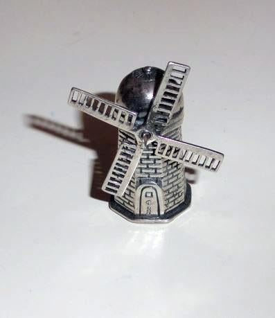 Miniatuur Molen Zilver 925, Antiek en Kunst, Antiek | Goud en Zilver, Verzenden, Zilver