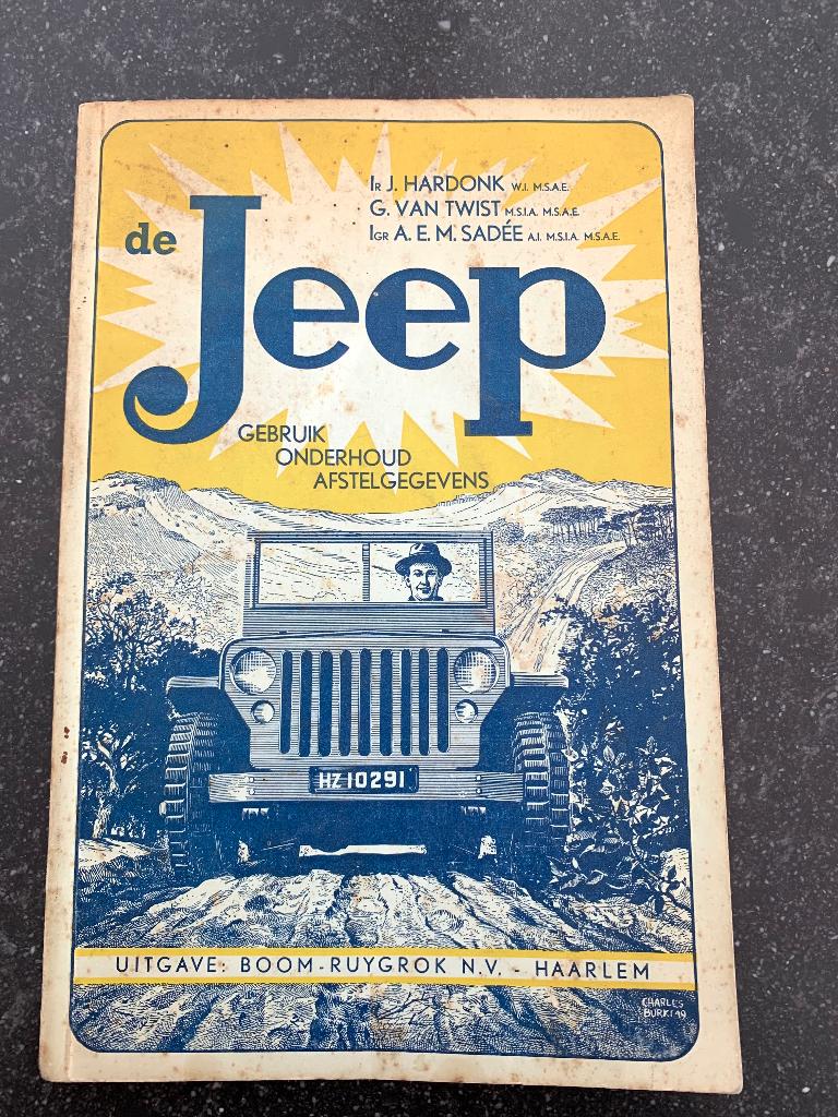 Jeep boekje, Diverse, Ophalen of Verzenden, Zo goed als nieuw, Overige merken