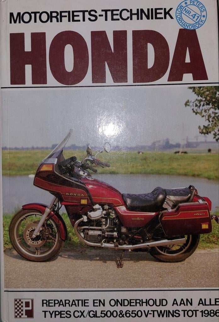 Peters Motorboek: Honda CX/GL500 & 650 V-Twins, Motoren, Ophalen of Verzenden, Honda