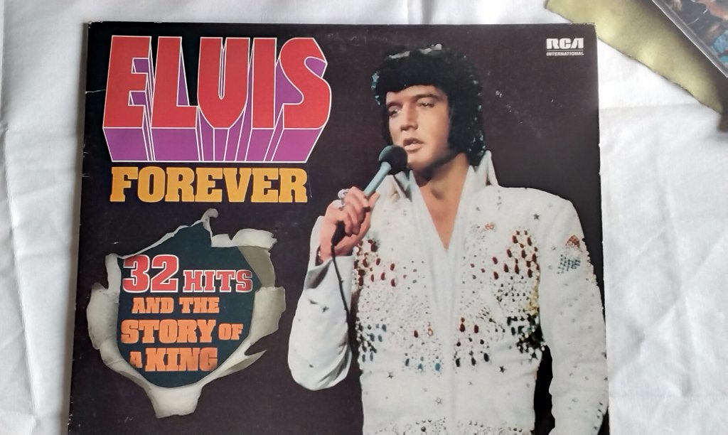 LP'S Elvis Presley Forever 32 Hits Dubbel Album Vinyl Rock, Cd's en Dvd's, Vinyl | Rock, Gebruikt, Poprock, Overige formaten, Ophalen of Verzenden