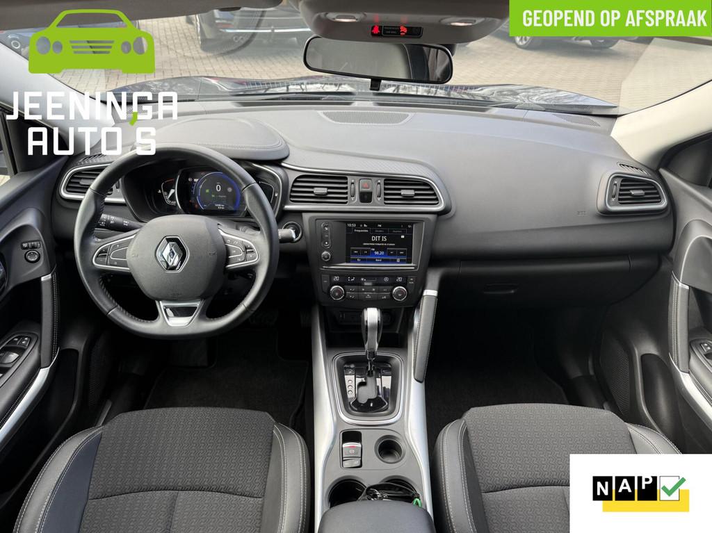 Renault Kadjar TCe 130 Intens|Camera|Dodehoek|ElekTrekhaak|N, Kadjar, Stof, Gebruikt, 4 cilinders