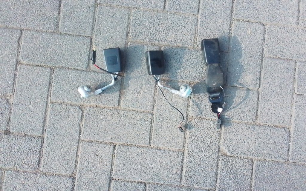 ONDERGORDEL GORDEL SET ACHTERBANK BMW 5 SERIE F10 F11, Niet ingevuld, Gebruikt, Niet ingevuld, Ophalen of Verzenden
