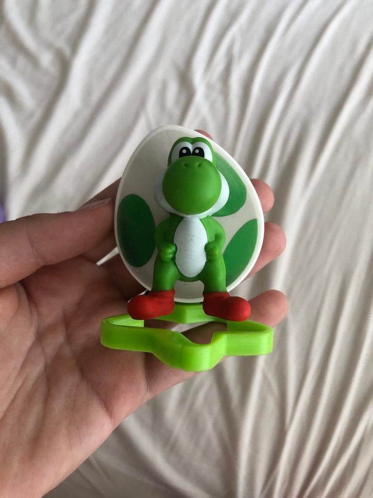 Yoshi figuur uit Kinder Surprise ei, Ophalen of Verzenden, Zo goed als nieuw, Jongen of Meisje
