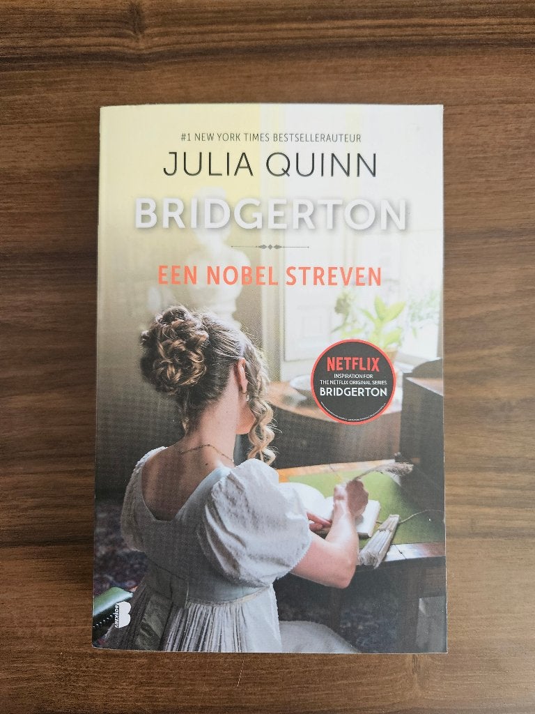 Bridgerton: Een Nobel Streven - Julia Quinn, Ophalen, Zo goed als nieuw, Nederland, Julia Quinn