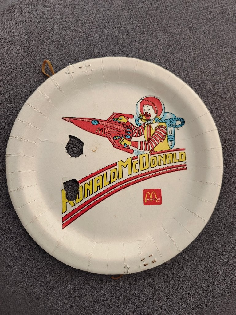 Uniek McDonald's bord USA, circa '65-'68, Ophalen of Verzenden, Gebruikt, Gebruiksvoorwerp