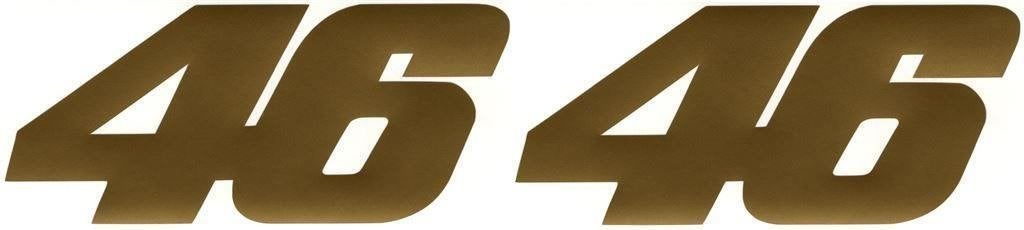 46 Valentino Rossi sticker set #9, Motoren, Verzenden